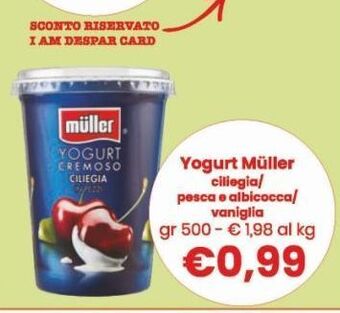 Despar Yogurt muller offerta