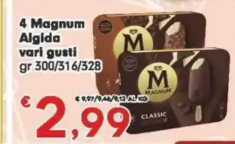 Eurospar 4 magnum algida vari gusti offerta