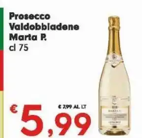 Prosecco valdobbiadene marta p. cl 75