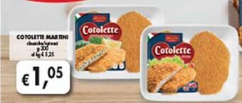 Supermercato Coal Cotolette martini offerta
