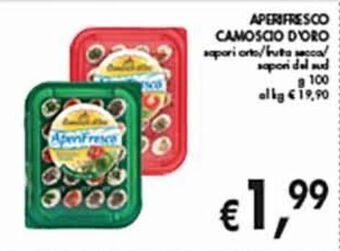 Supermercato Coal Aperifresco camoscio d'oro offerta