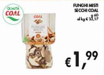 Supermercato Coal Funghi misti coal offerta