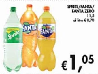 Supermercato Coal Sprite/fanta/fanta zero offerta