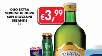Supermercato Coal Olio extra vergine di oliva san giovanni desantis offerta