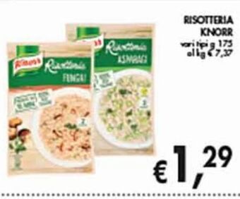 Supermercato Coal Risotteria knorr offerta