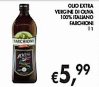 Supermercato Coal Olio extra vergine di oliva farchioni offerta