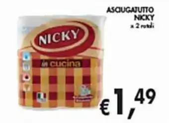 Asciugattto nicky