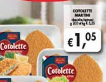 Supermercato Coal Cotolette martini offerta