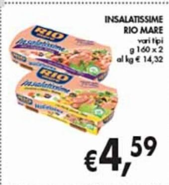 Supermercato Coal Insalatissime rio mare offerta