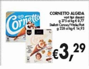Supermercato Coal Cornetto algida offerta