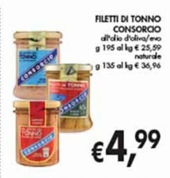Coal City Filetti di tonno consorcio offerta