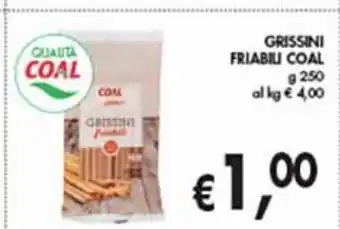 Supermercato Coal Grissini friabili coal offerta
