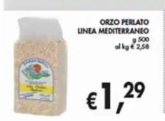 Orzo perlato linea mediterraneo