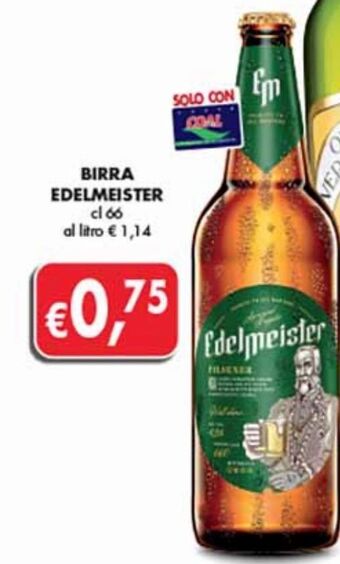 Supermercato Coal Birra edelmeister cl 66 offerta