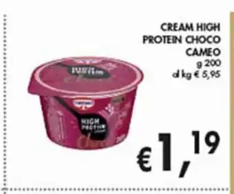 Supermercato Coal Cream high protein choco cameo g 200 offerta