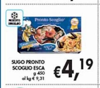 Supermercato Coal Sugo pronto scoglio esca g 450 offerta