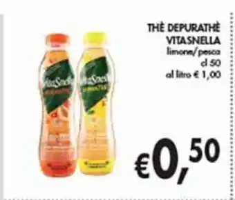 Supermercato Coal The depurathe vitasnella limone/ pesca cl 50 offerta