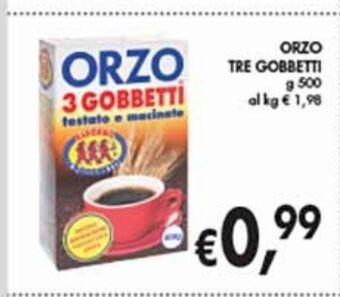 Orzo tre gobbetti g 500