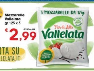 Mozzarella vallelata