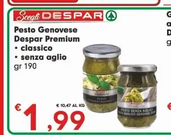DeSpar Express Pesto genovese despar premium offerta