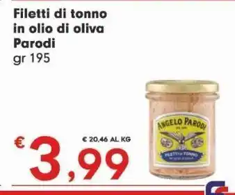 Fantinato Group Filetti di tonno angelo parodi offerta