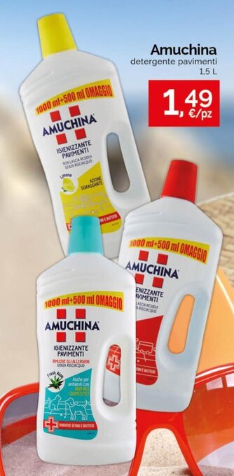 Amuchina detergente pavimenti 1,5 L