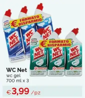 Acqua & Sapone WC Net wc gel 700 ml x 3 offerta