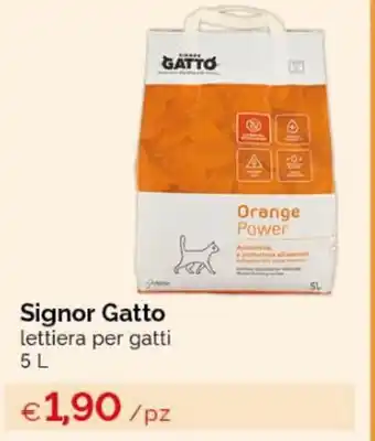Signor Gatto lettiera per gatti 5 L