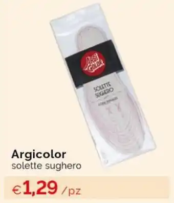 Argicolor solette sughero