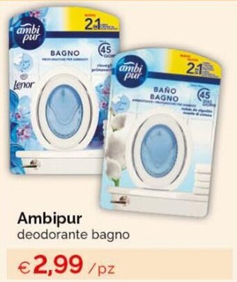 Acqua & Sapone Ambipur deodorante bagno offerta