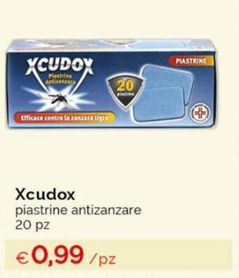 Acqua & Sapone Xcudox piastrine antizanzare 20 pz offerta