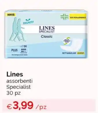 Acqua & Sapone Lines assorbenti Specialist 30 pz offerta