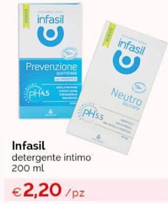 Acqua & Sapone Infasil detergente intimo 200 ml offerta