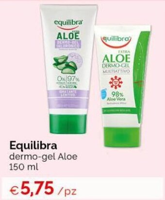 Acqua & Sapone Equilibra dermo-gel Aloe 150 ml offerta