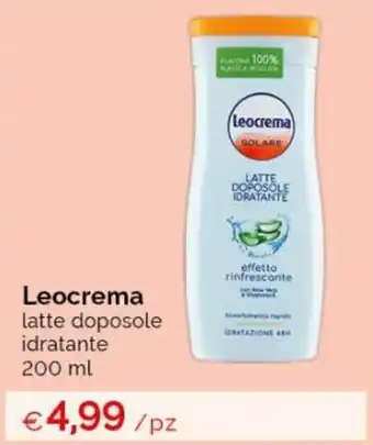 Acqua & Sapone Leocrema latte doposole idratante 200 ml offerta