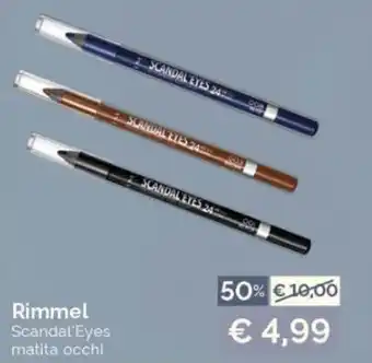 Acqua & Sapone Rimmel Scandal' Eyes matita occhi offerta
