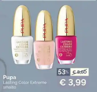 Acqua & Sapone Pupa Lasting Color Extreme smalto offerta