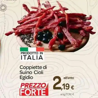 Carrefour Express Coppiette Di Suino Cioli Egidio offerta