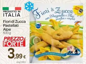 Carrefour Express Alpe Fiori di Zucca Pastellati 500 g offerta