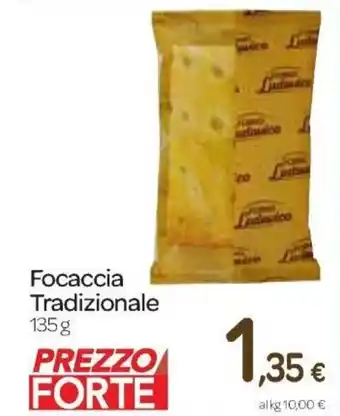 Carrefour Express Focaccia Tradizionale 135 g offerta