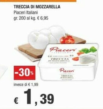 Crai Treccia Di Mozzarella offerta