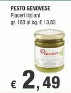 Piaceri Italiani Pesto Genovese