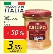 Carrefour Market Callipo Filetti Di Tanno offerta