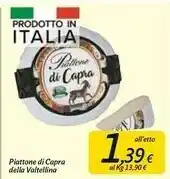 Carrefour Market Piattone di Capra della Valtellina offerta