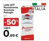 Polenghi Latte Uht Parzialmente Scremato