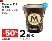 Carrefour Market Algida Magnum Pot offerta