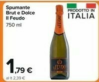 Il Feudo Spumante Brut E Dolce
