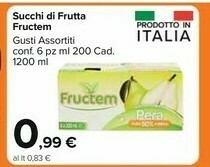 Carrefour Market Fructem Succhi Di Frutta offerta