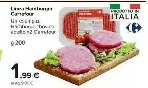 Carrefour Market Carrefour Linea Hamburger offerta