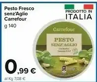Carrefour Market Carrefour Pesto Fresco Senz' Aglio offerta